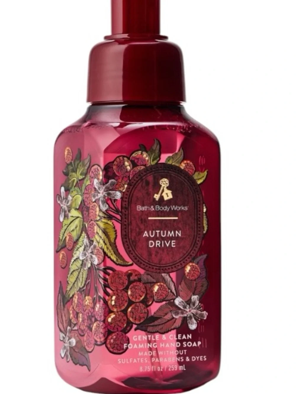NEW! AUTUMN DRIVE Bath & Body Works Foaming Hand Soap 8.75 fl oz Set Bundle